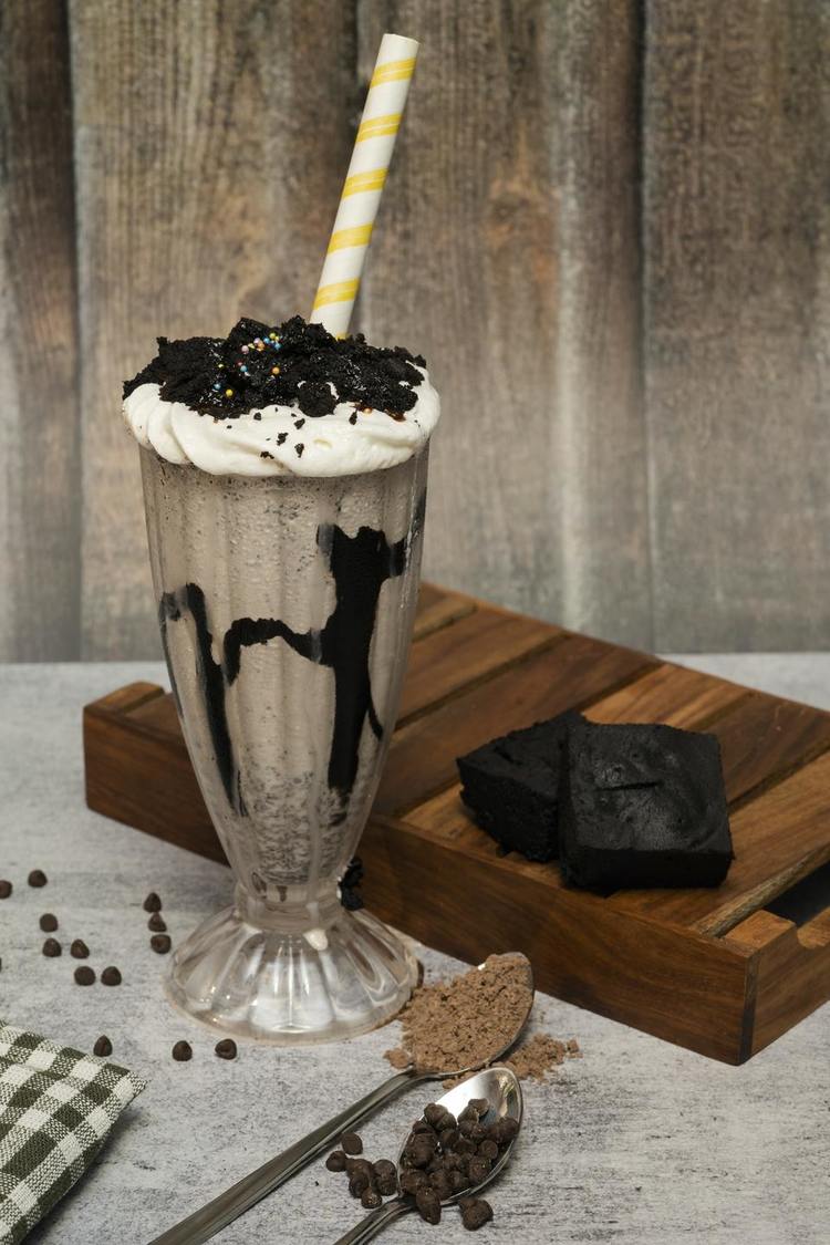 Milkshakes Recipe - Chocolate Brownie Milkshake