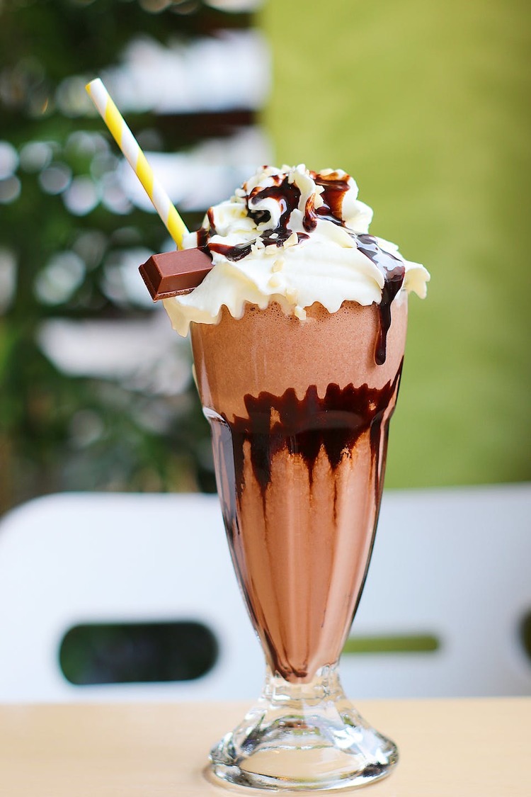 Milkshakes Recipe - Kit Kat Chocolate Milkshake